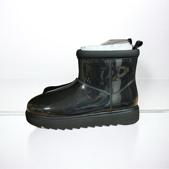 Koolaburra Shoes - 🌻NEW w/Box UGG Koolaburra Black Koola Clear Mini Short Boots Size 10